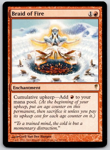 Braid fire rare coldsnap - fire, 78